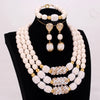 3 Layers Artificial African/Nigerian Coral Beads