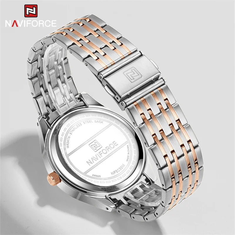 Couple Stainless Steel Luminous Watch