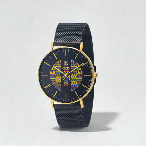 Kente African Print Royal Watch