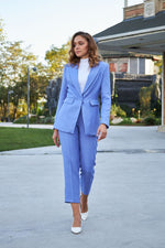 Women Single Breasted Blazer pant suit