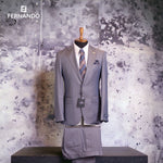 Topaz Gray Single Breasted 2PSuit